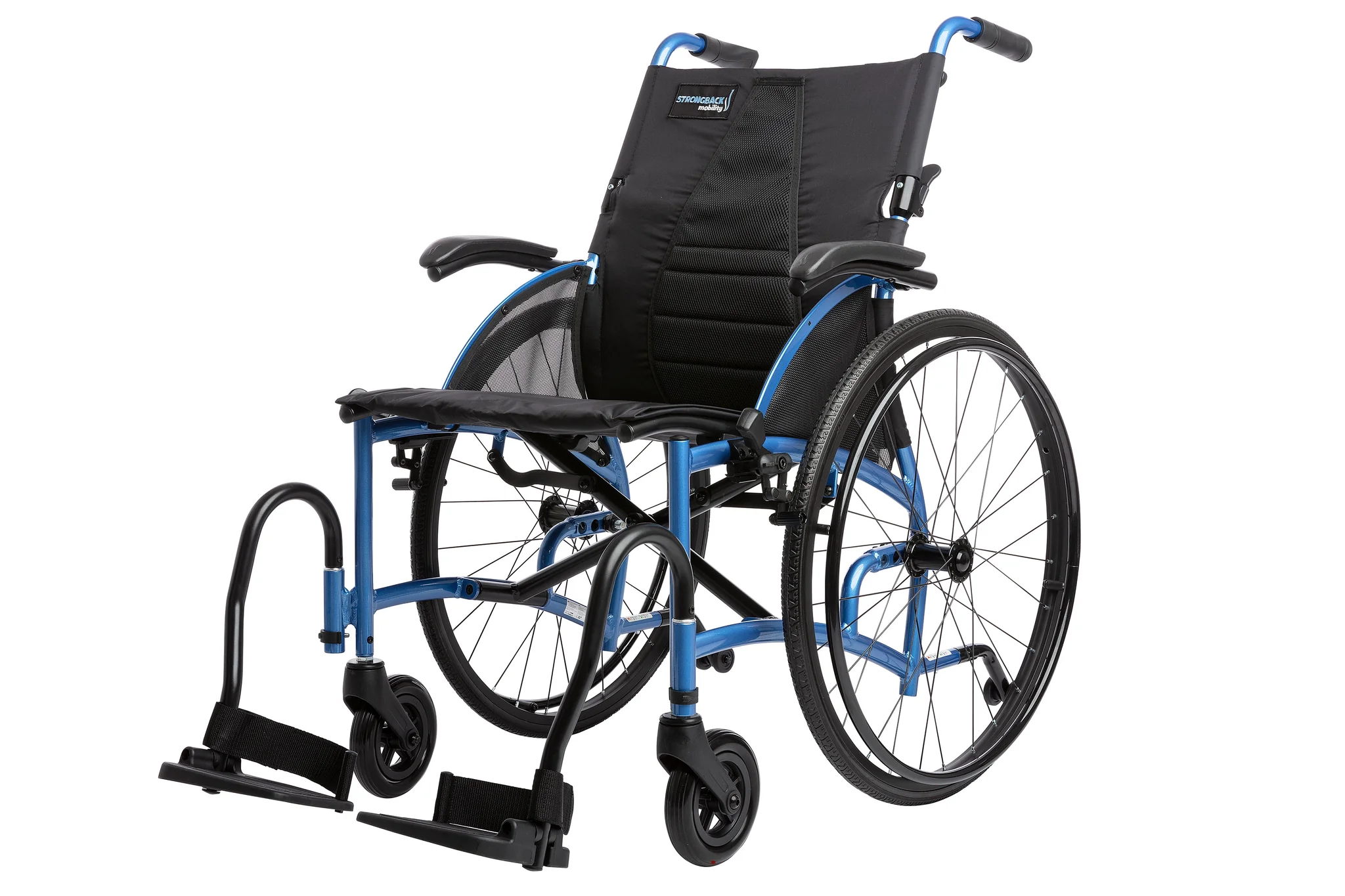 STRONGBACK COMFORT 24 FLIP + AB (45 i 50 cm, AB = Hamulec dla opiekuna, hamulec bębnowy